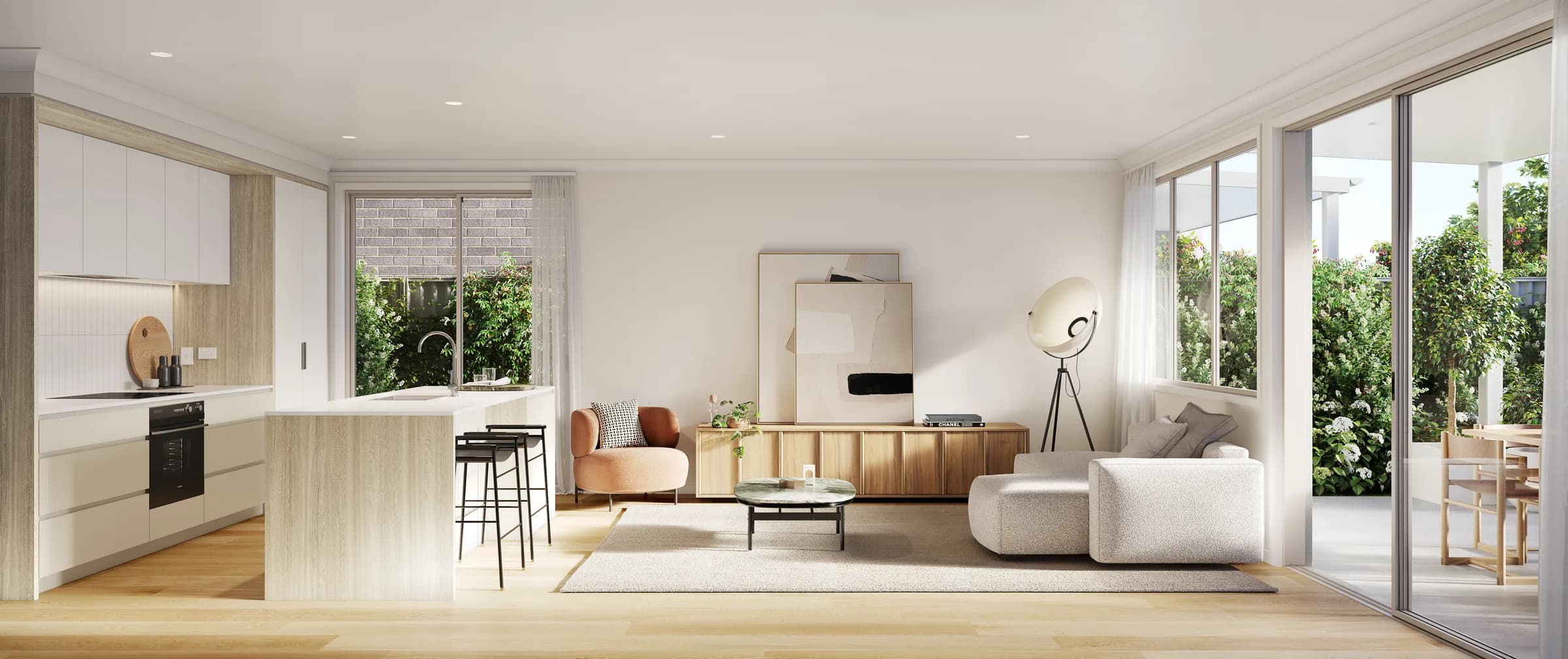 Elara — lot seven living interior