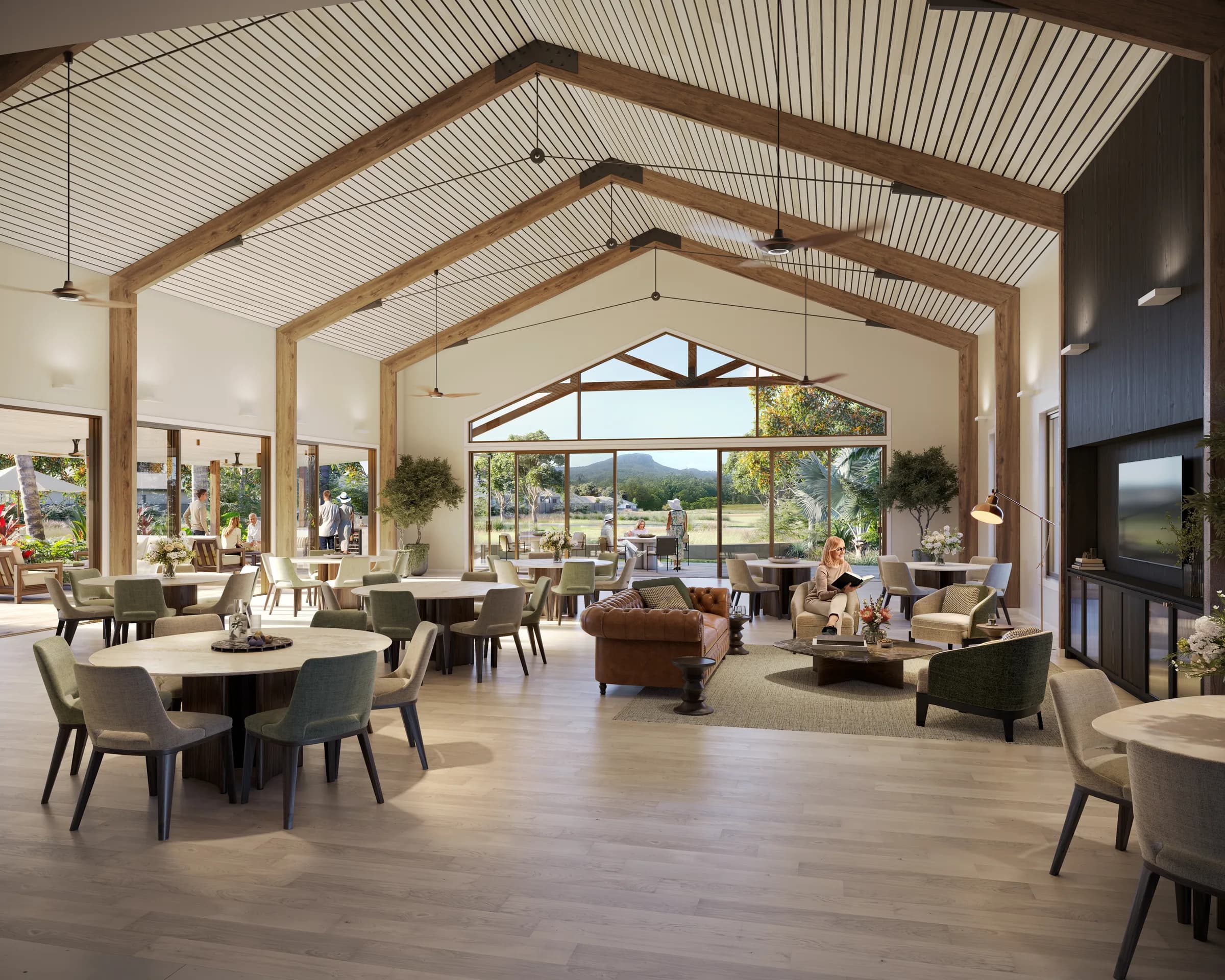 Halcyon Yandina — interior function space