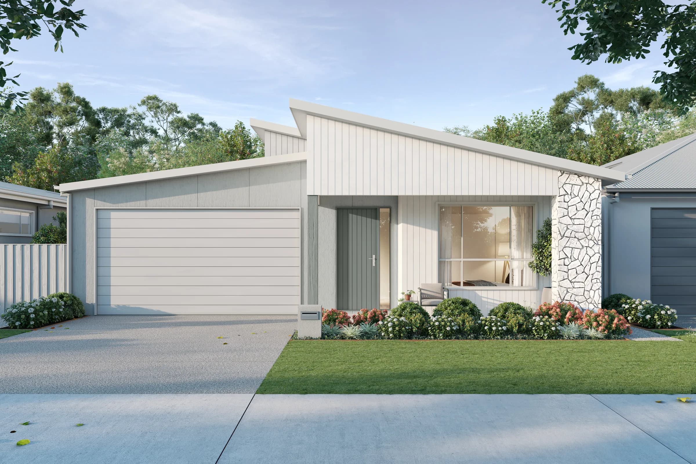 Vivacity Coral Cove — facade type two, coastal palette